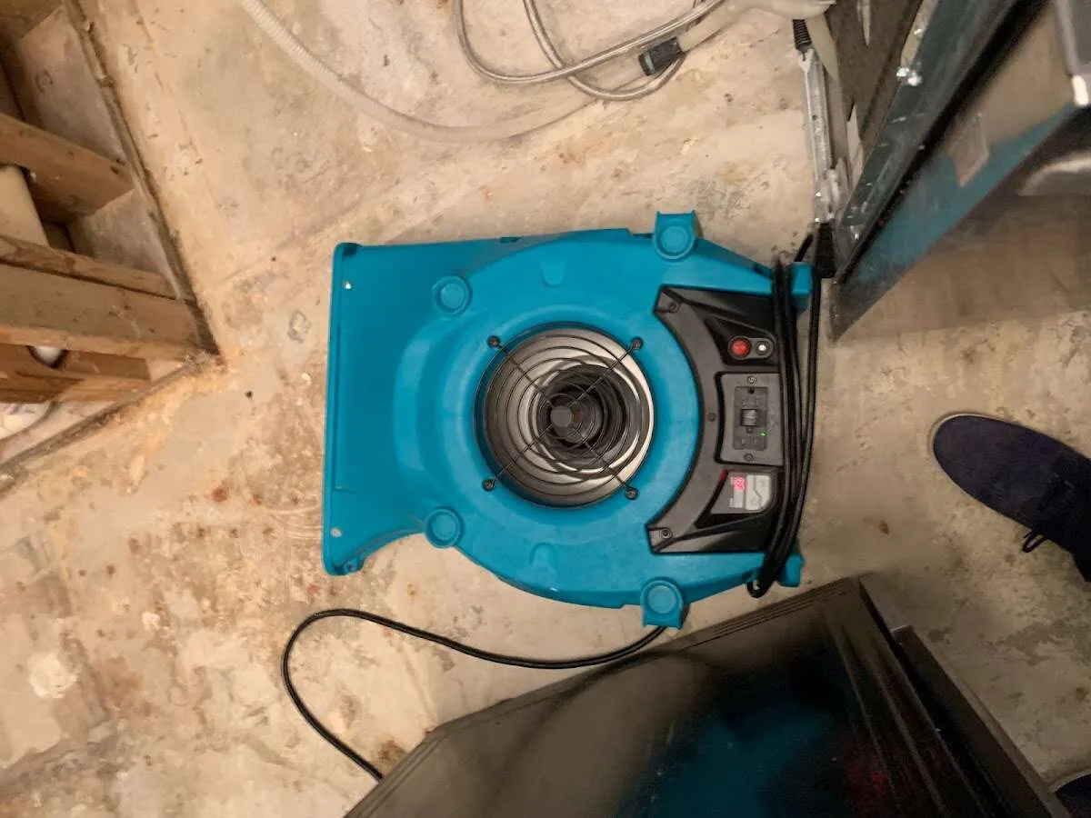 Air mover drying equipment for Mold Remediation & Removal in Groton